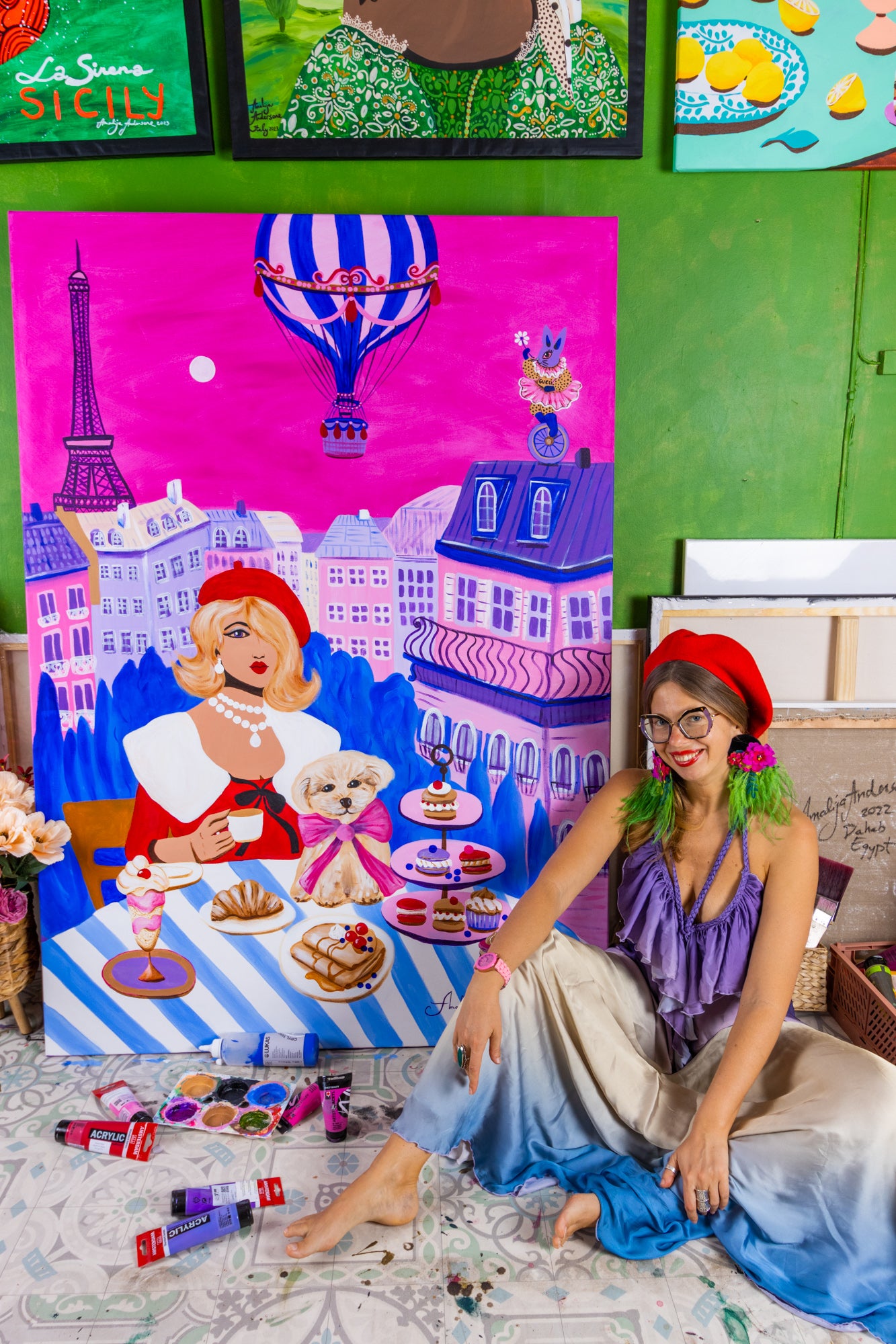 JE T`AIME, PARIS - ORIGINAL ARTWORK