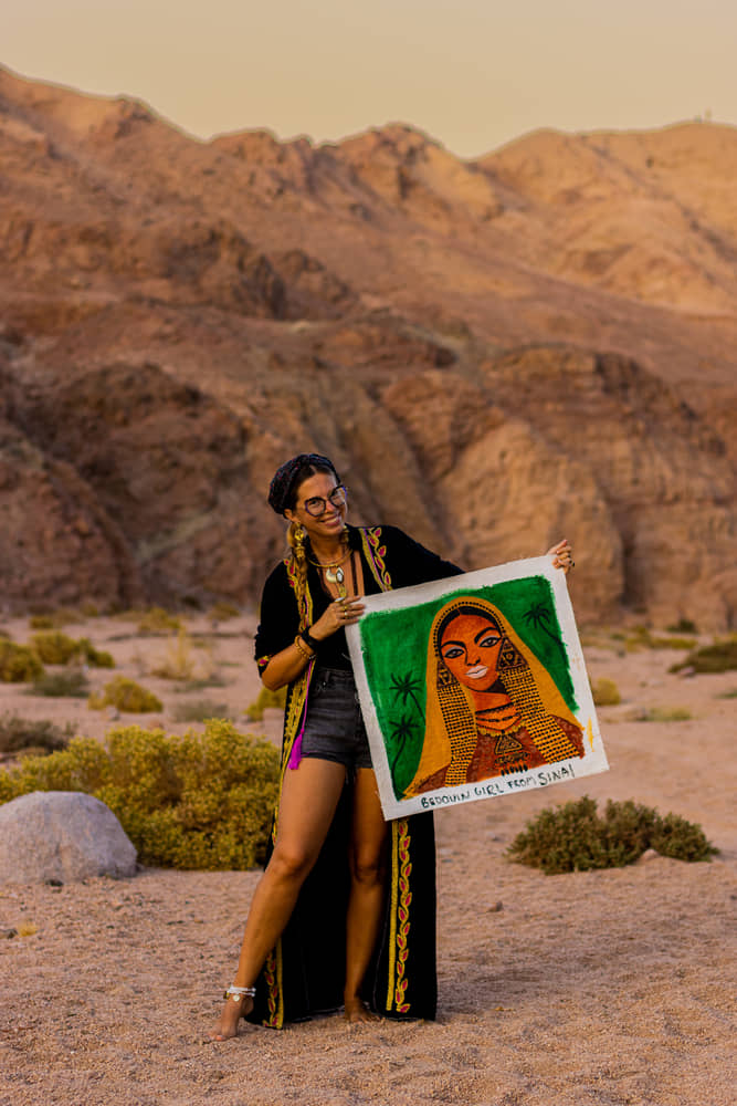 BEDOUIN GIRL FROM SINAI
