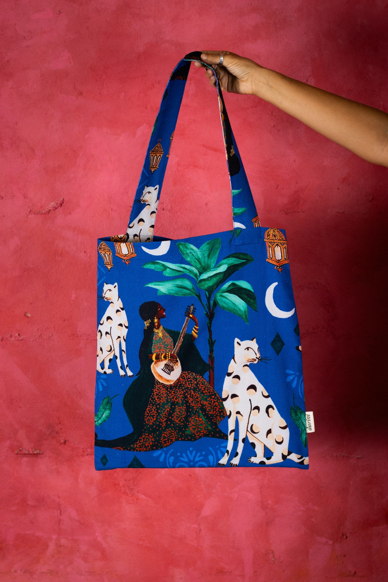 DARINI x AMALIJA BEDOUIN MOONRISE TOTE BAG