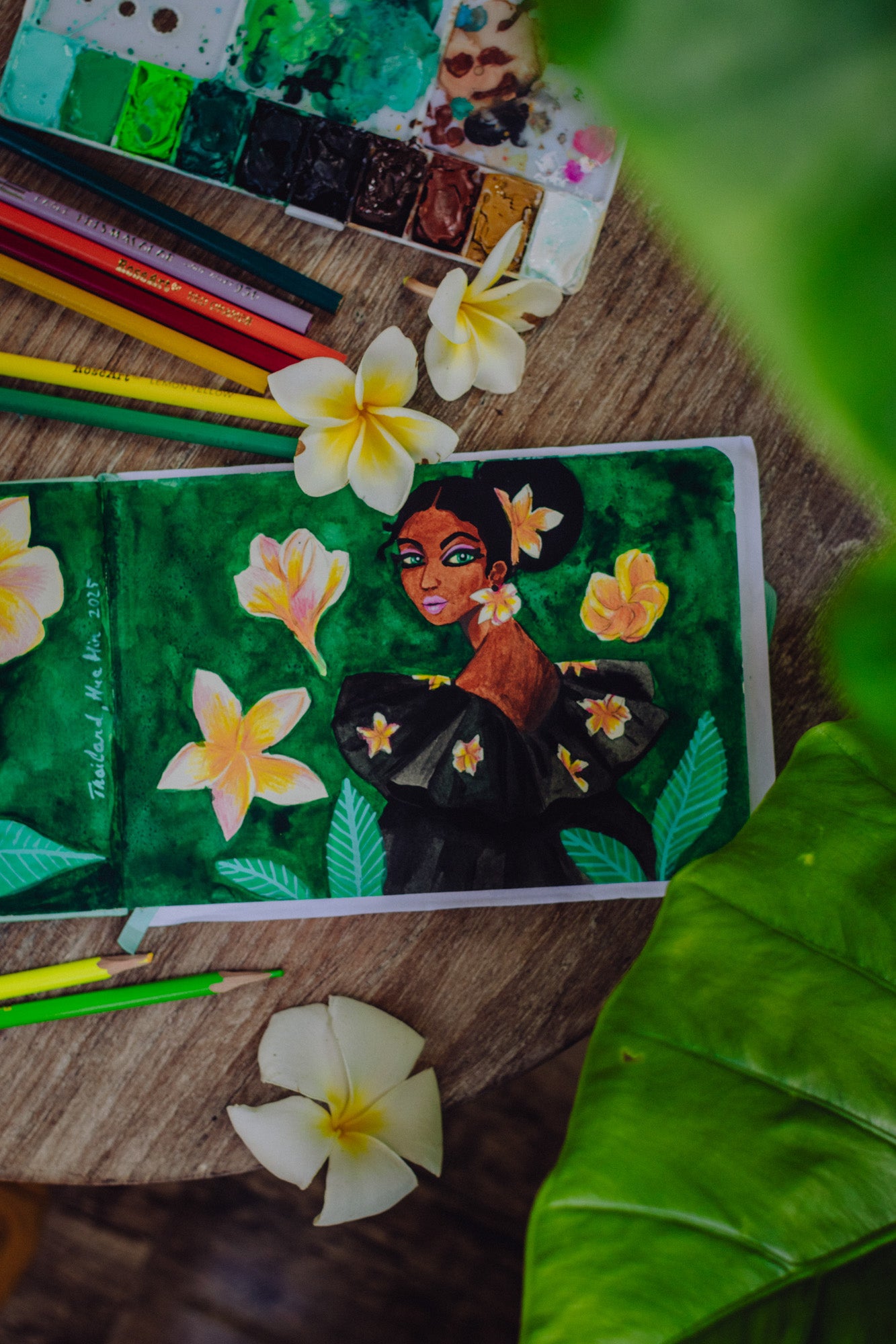 FRANGIPANI GIRL FROM HUA HIN