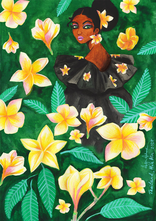 FRANGIPANI GIRL FROM HUA HIN