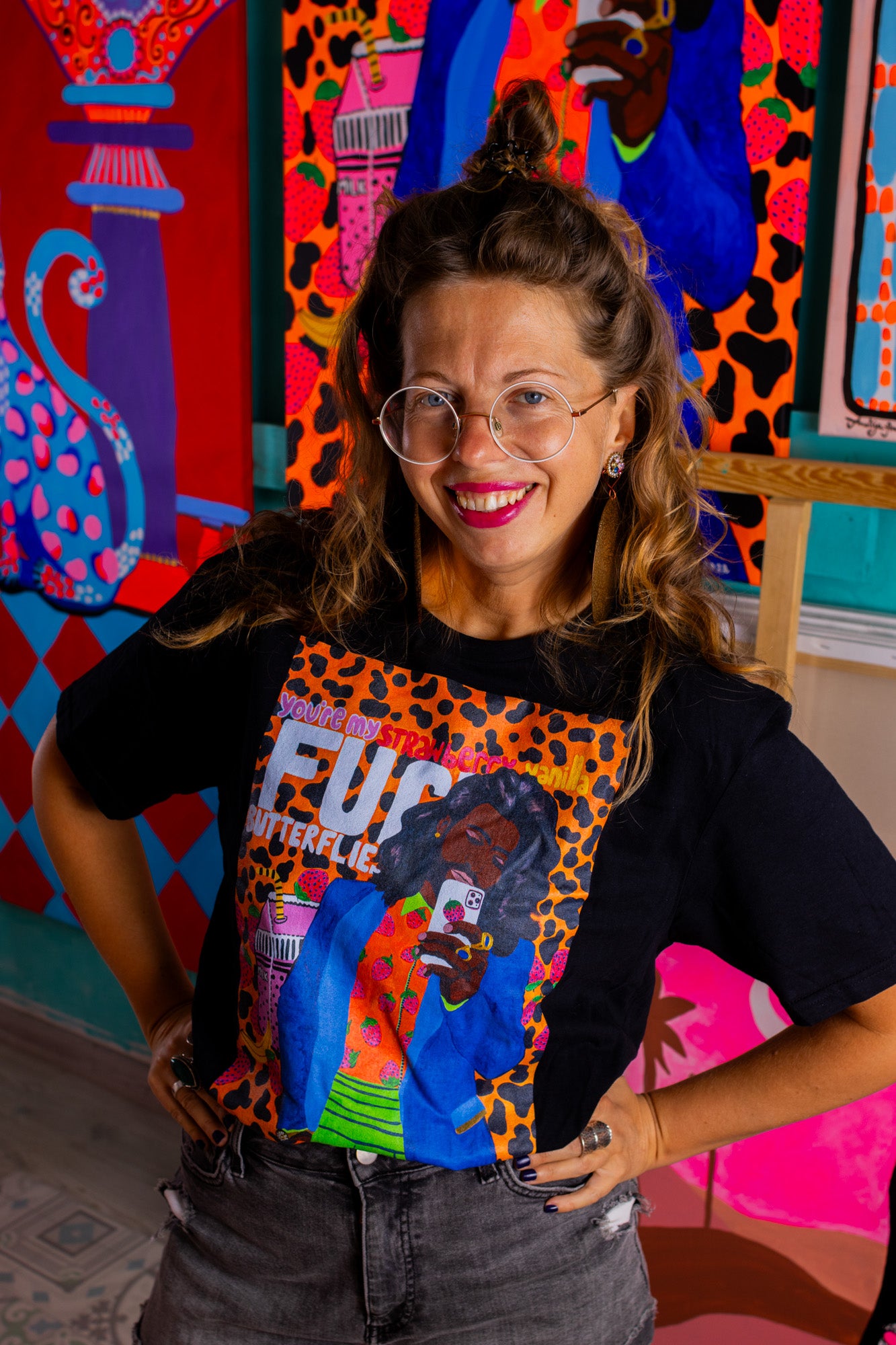 FUCK BUTTERFLIES T-SHIRT