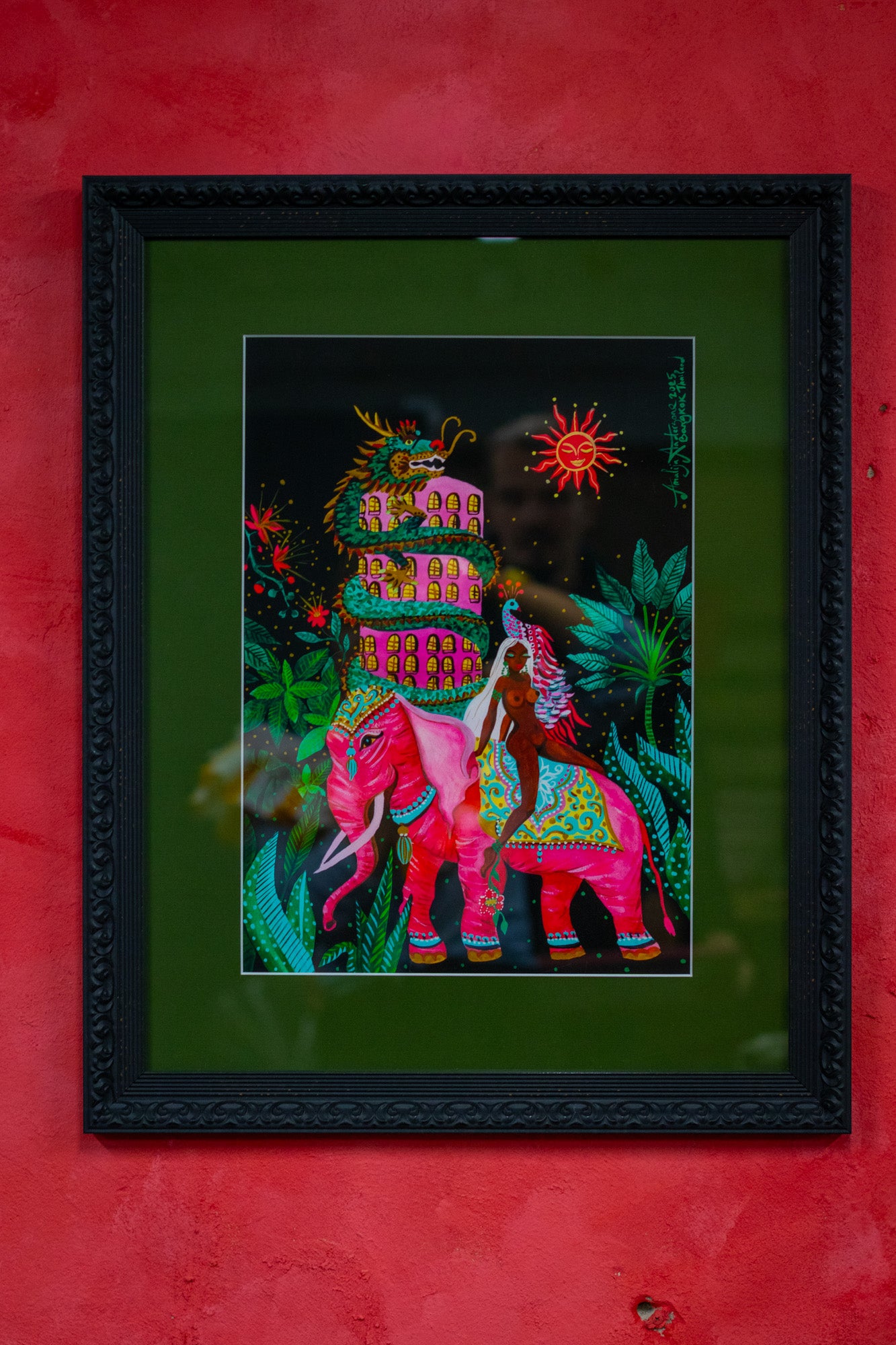 POWER OF TROPICAL THAI LOVE - IERĀMĒTS PRINTS 60X50 cm