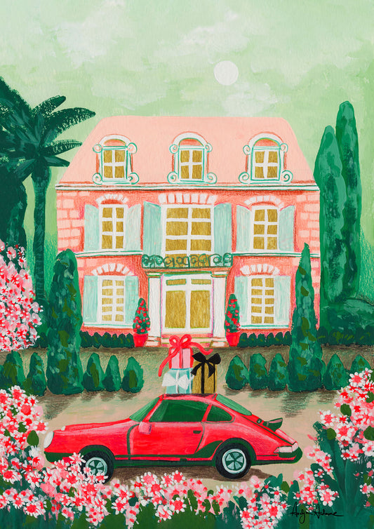 SPARKLING CELEBRATION UNDER MOONLIGHT AT VILLA AMBROSIUS