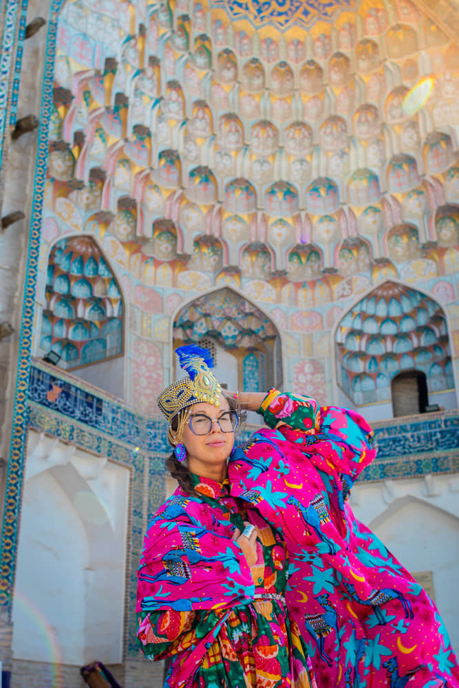 SAFFRON TEA IN BUKHARA