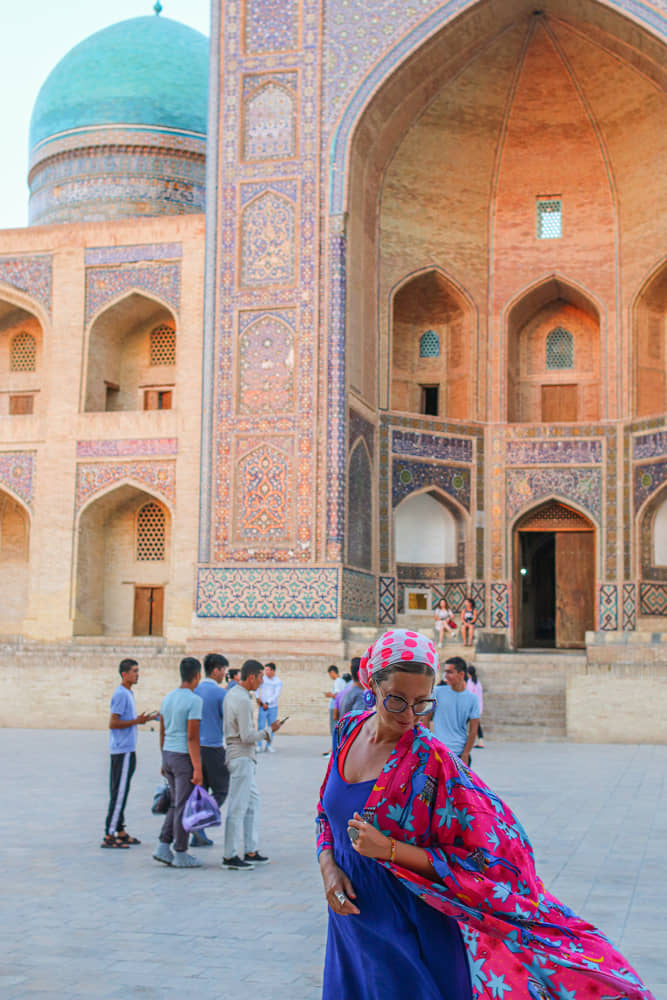 SAFFRON TEA IN BUKHARA