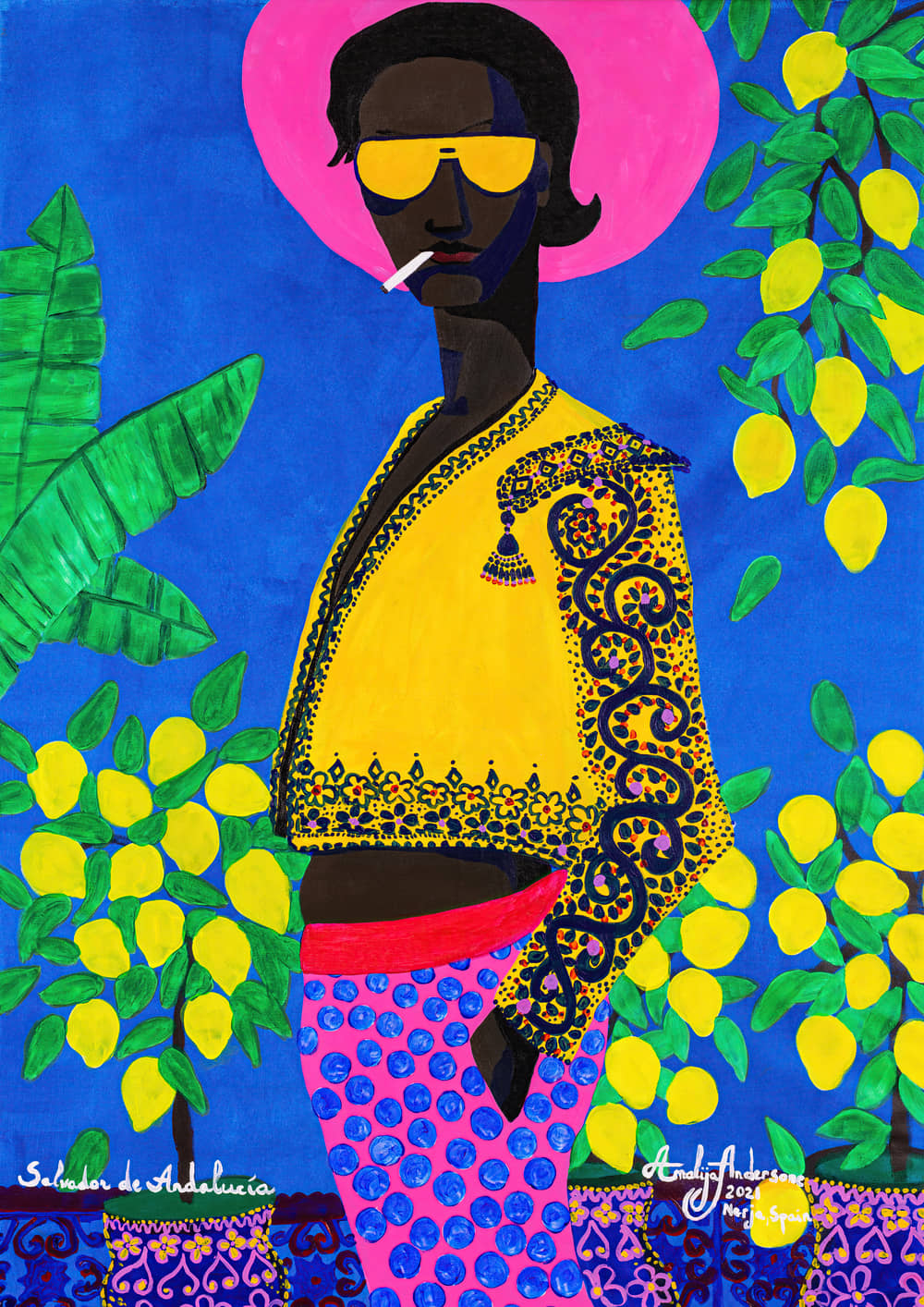 SALVADOR DE ANDALUCIA - ORIGINAL ARTWORK
