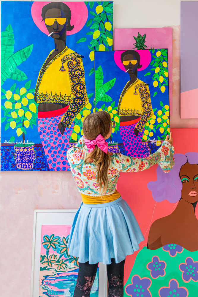 SALVADOR DE ANDALUCIA - ORIGINAL ARTWORK