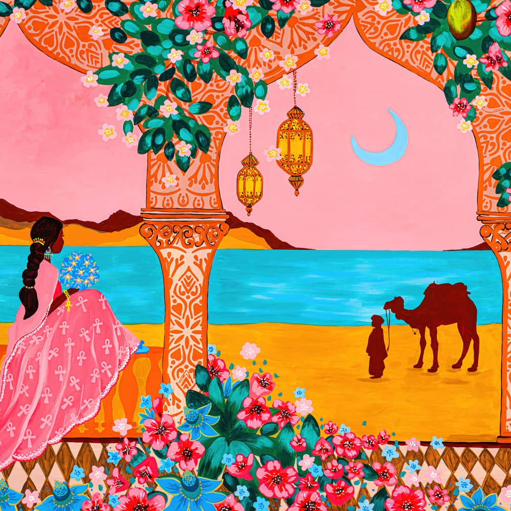 SONG FROM THE SECRET GARDEN - ORIGINAL ARTWORK