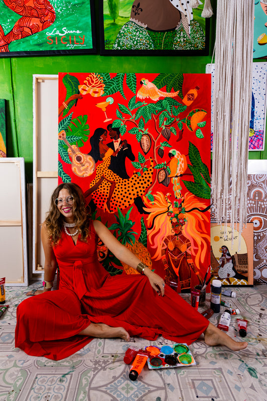 LATIN AMERICA - ORIGINAL ARTWORK