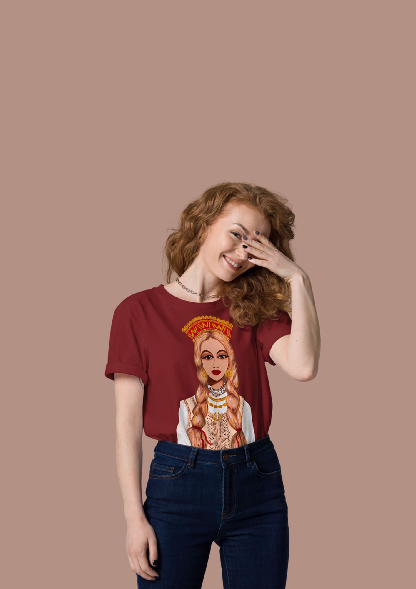 LATVIAN GIRL T-SHIRT