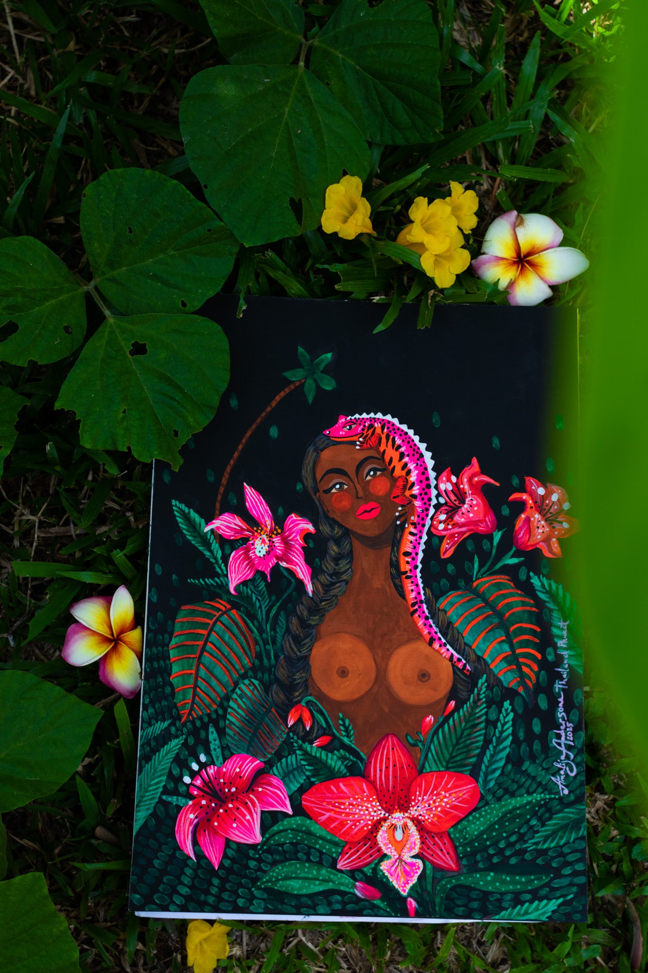 TROPICAL NIGHT IN THE JUNGLE HUT