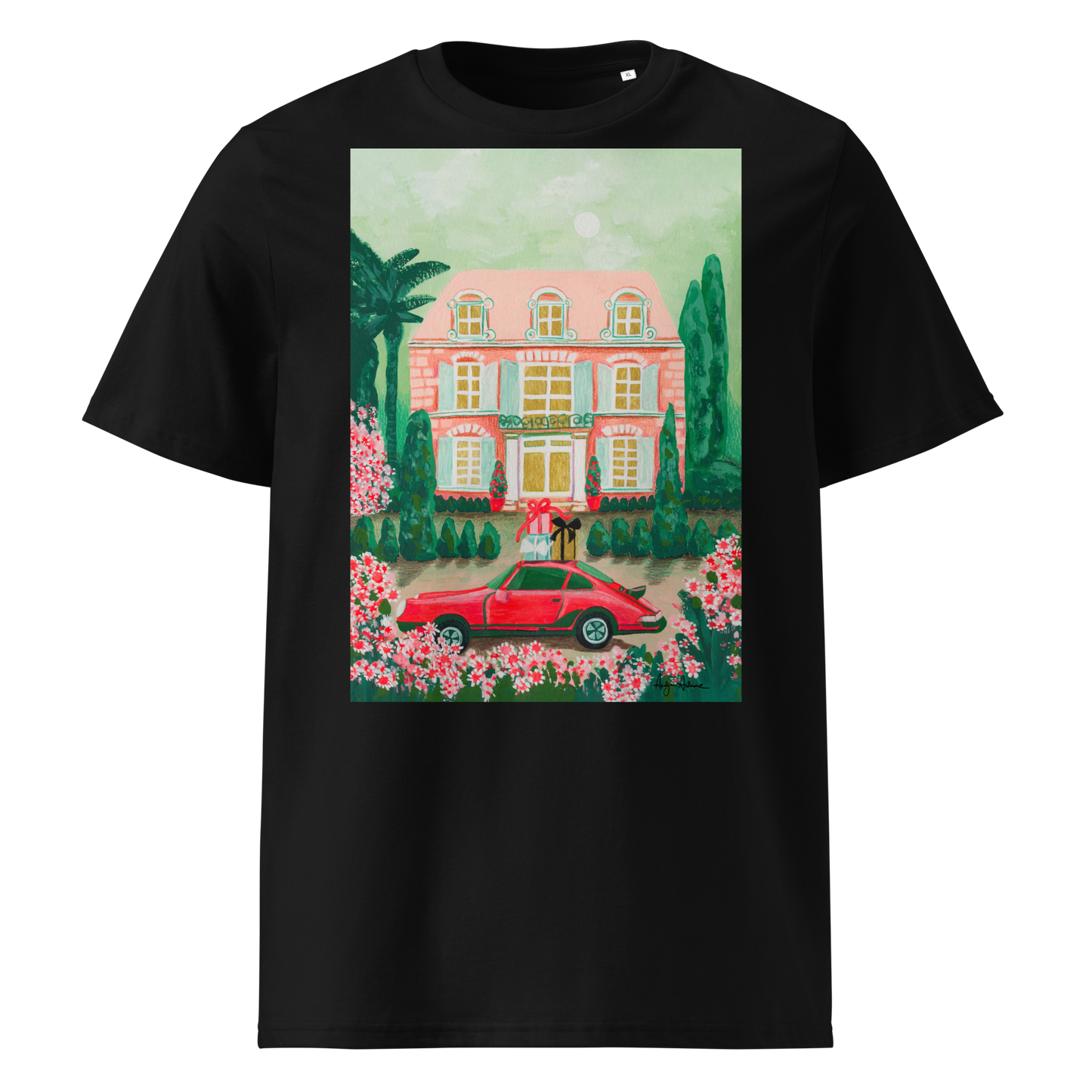 MOONLIGHT AT VILLA T-SHIRT