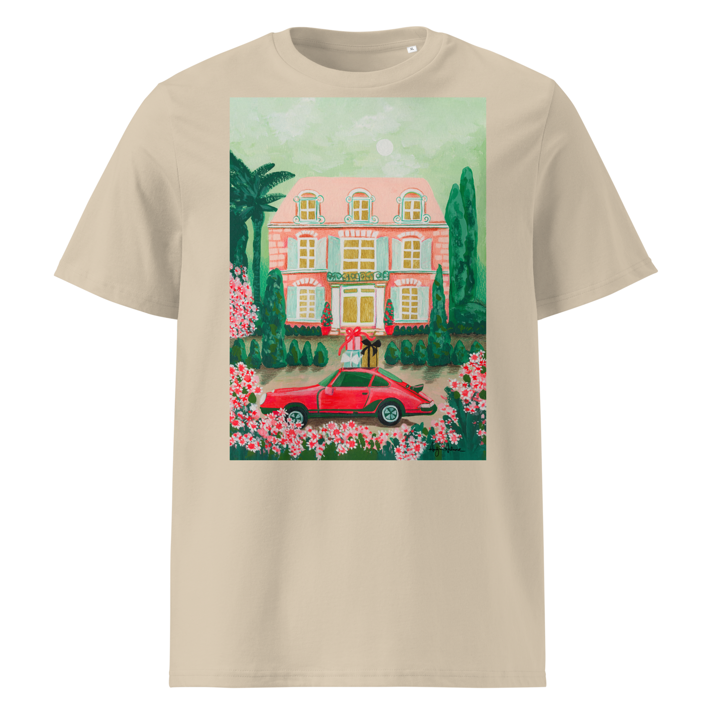MOONLIGHT AT VILLA T-SHIRT