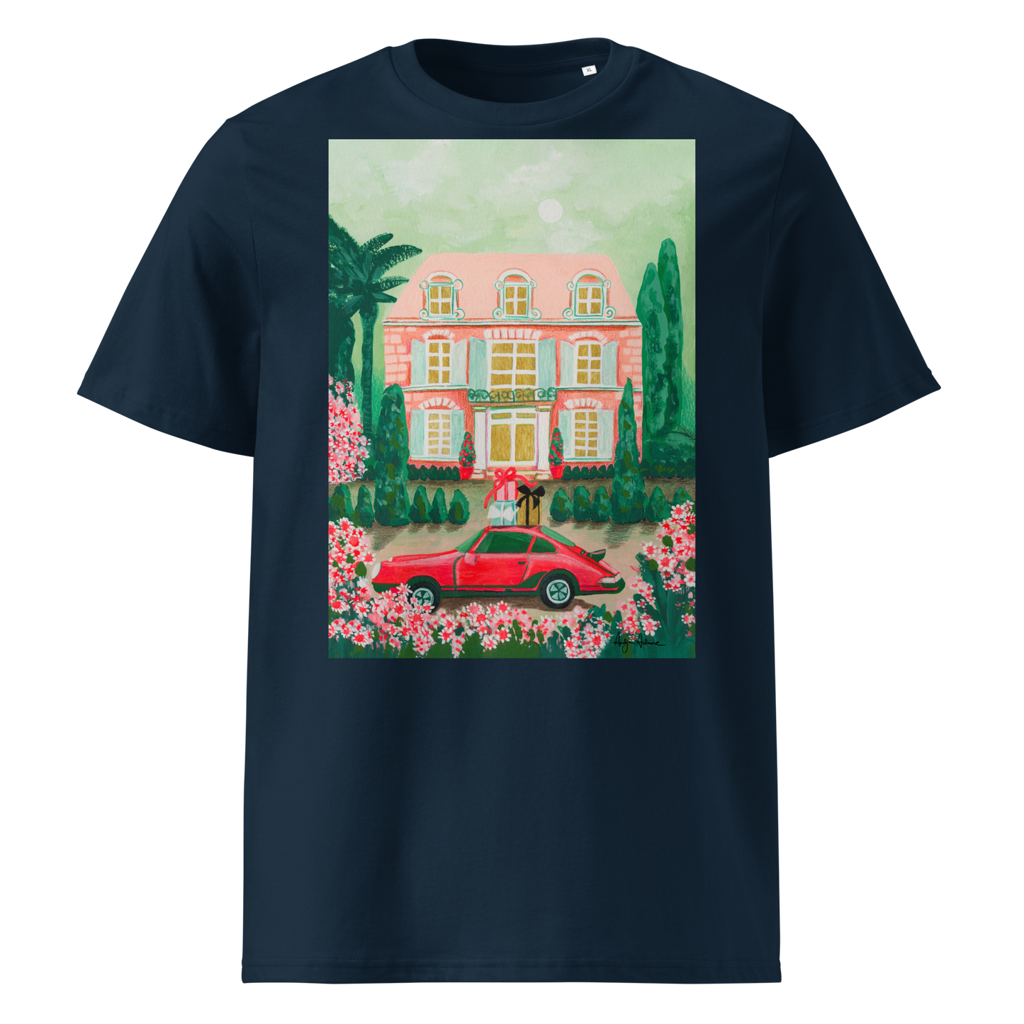 MOONLIGHT AT VILLA T-SHIRT