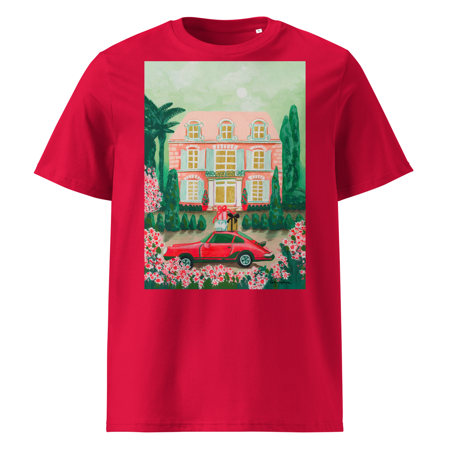 MOONLIGHT AT VILLA T-SHIRT