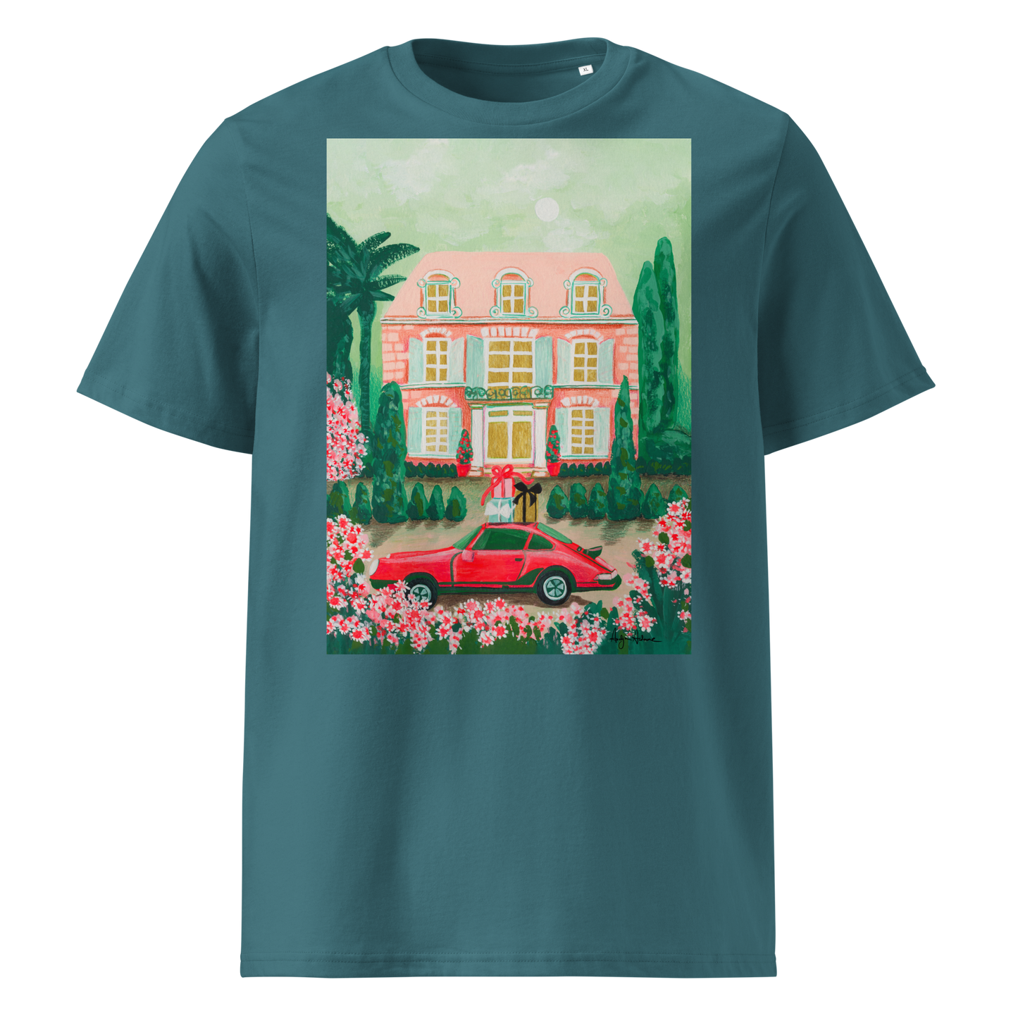 MOONLIGHT AT VILLA T-SHIRT