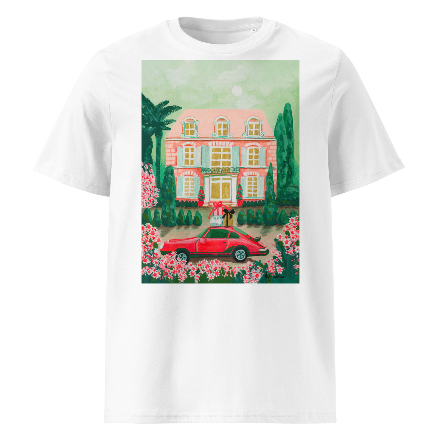 MOONLIGHT AT VILLA T-SHIRT