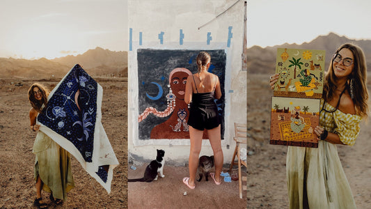 New paintings fresh from Dahab