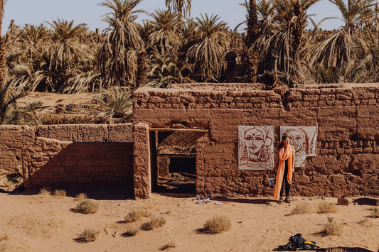 My Sahara desert art