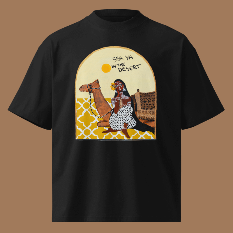 SEA YA IN THE DESERT OVERSIZE T-SHIRT