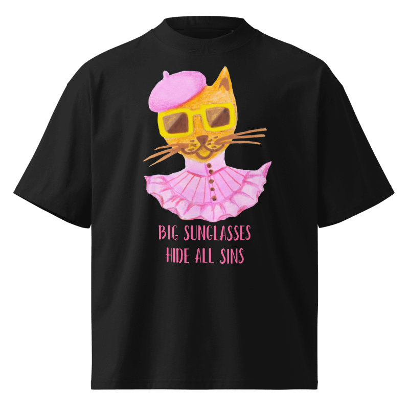 BIG SUNGLASSES OVERSIZE T-SHIRT
