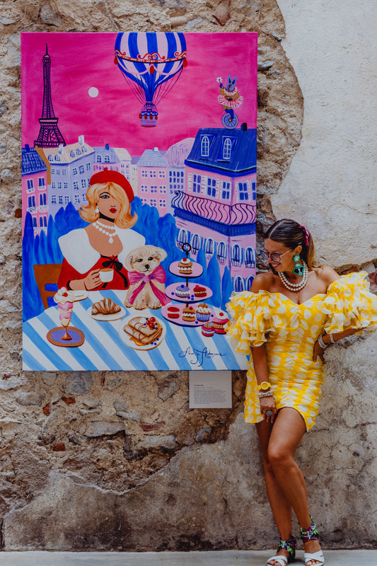 JE T`AIME, PARIS - ORIGINAL ARTWORK