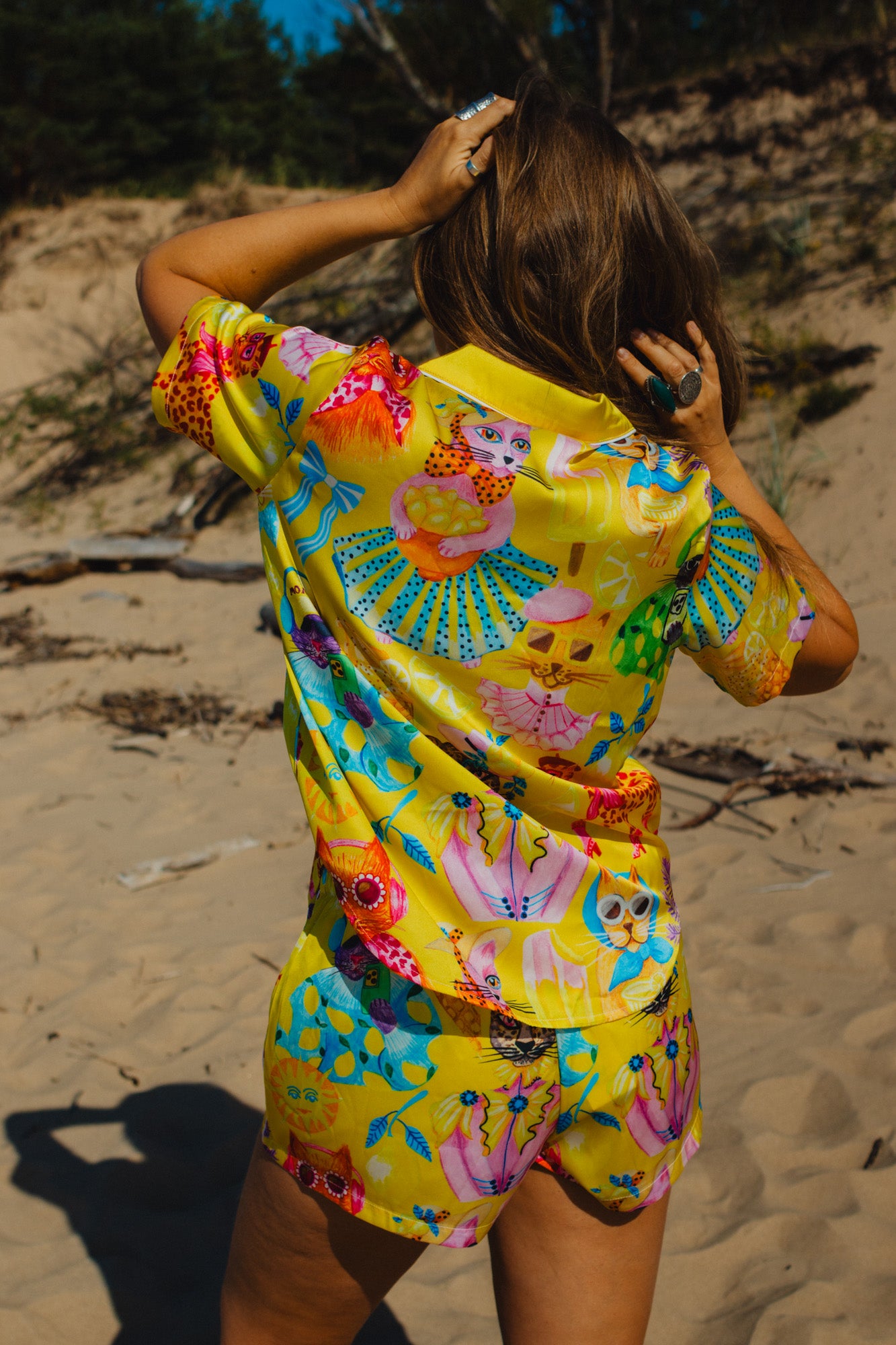 LIMONCELLO CATS SUMMER PAJAMA