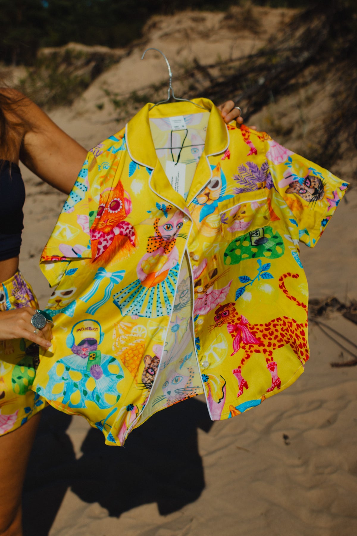 LIMONCELLO CATS SUMMER PAJAMA