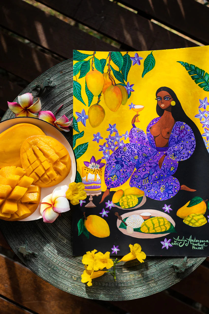 MANGO STICKY RICE CROP T-SHIRT