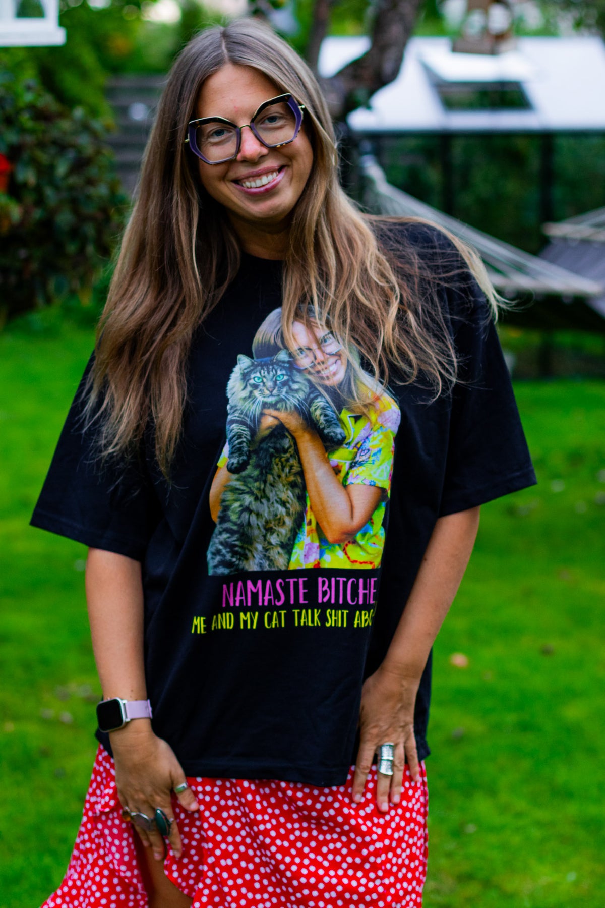 GIN TO MY TONIC OVERSIZE T-KREKLS