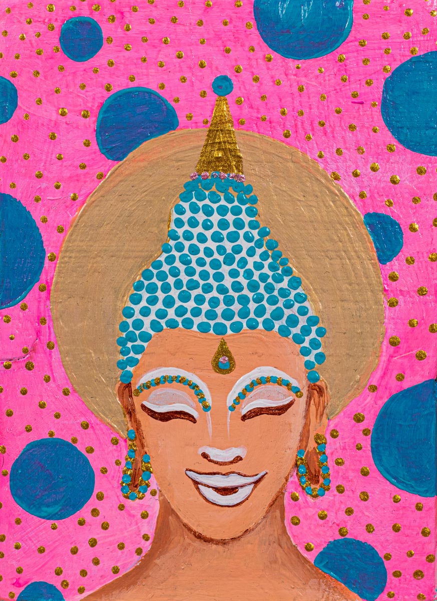 PINK BUDDHA - ORIGINAL ARTWORK