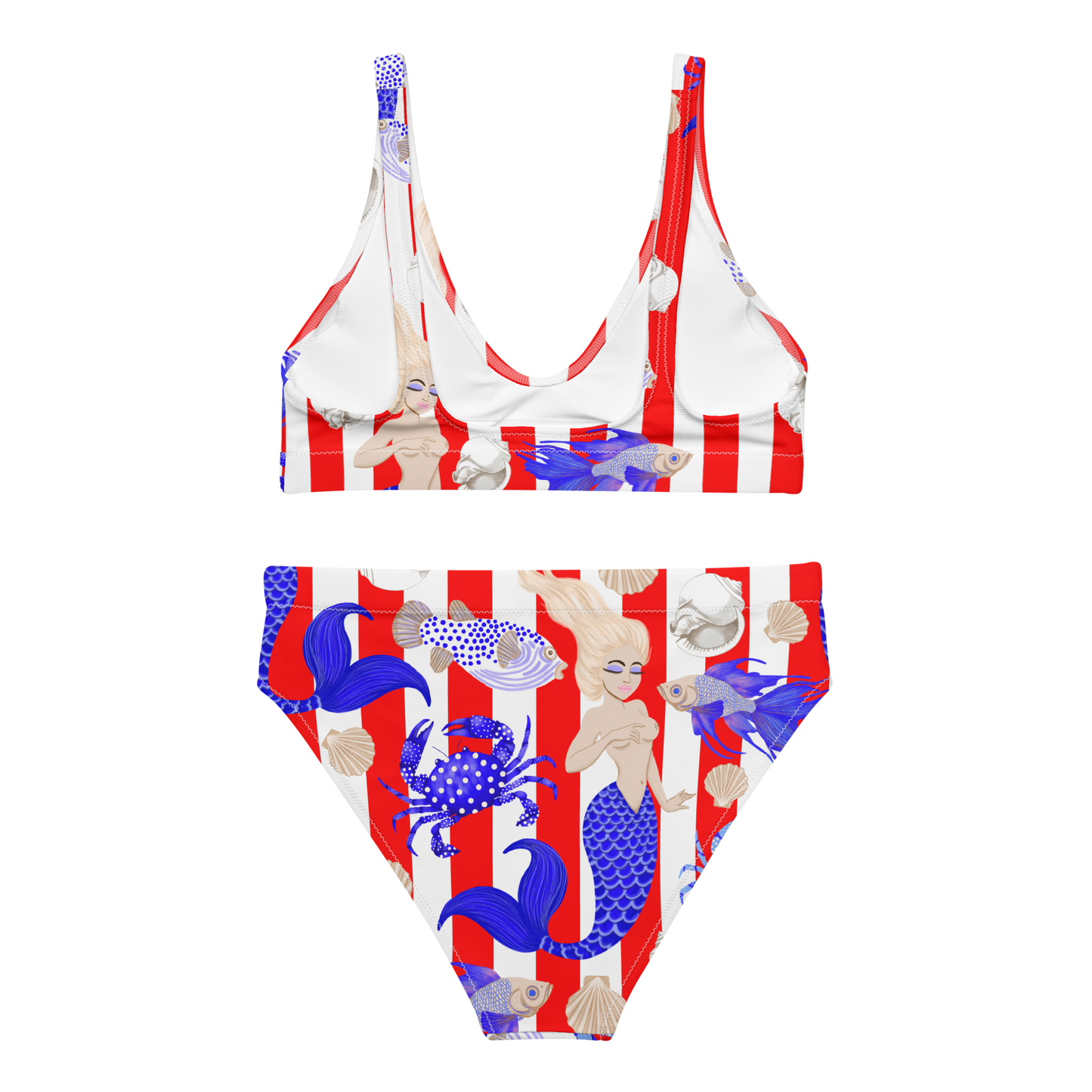 MERMAID CABANA STRIPE BIKINI