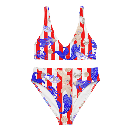 MERMAID CABANA STRIPE BIKINI