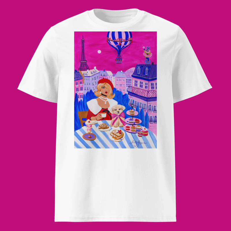 JE T`AIME, PARIS T-SHIRT