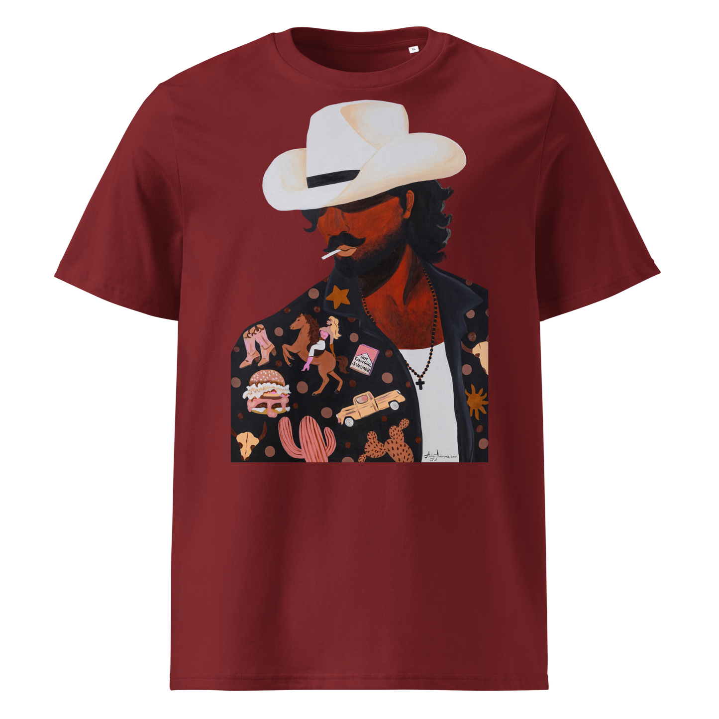 HOT COWGIRL SUMMER T-SHIRT