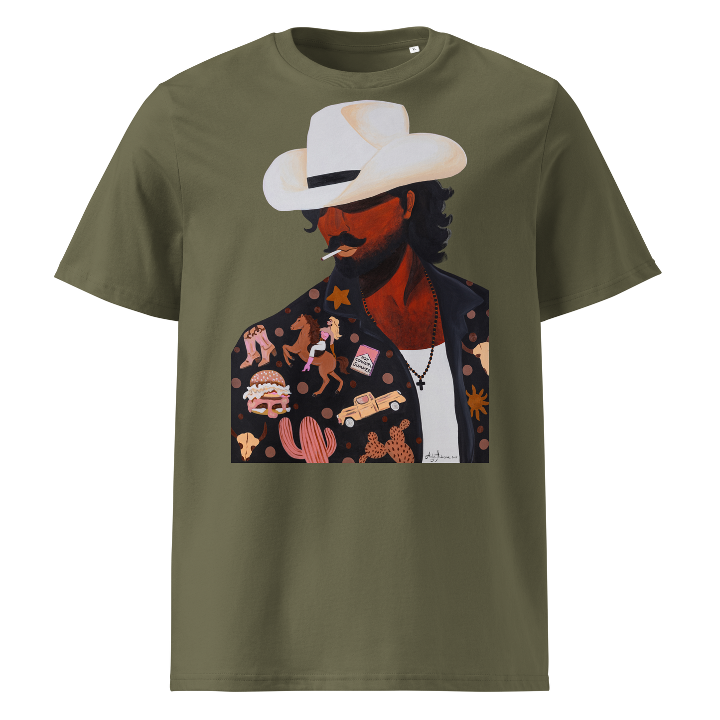 HOT COWGIRL SUMMER T-SHIRT