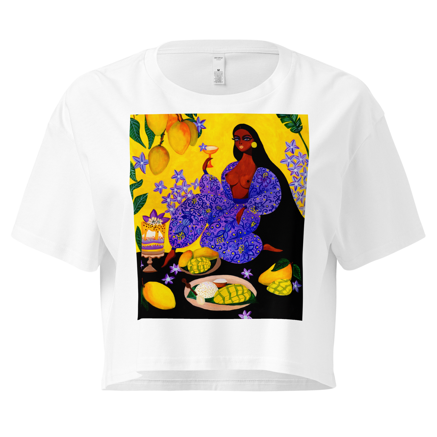 MANGO STICKY RICE CROP T-SHIRT